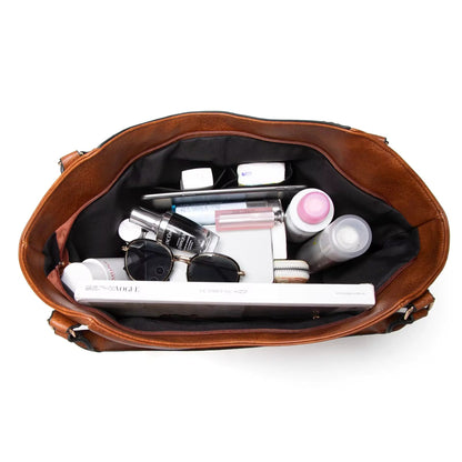 L'elegante raffinatezza di Nellie | Borsa a tracolla in pelle