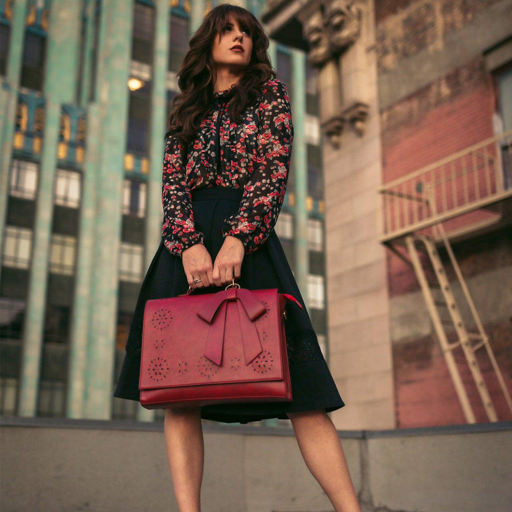 Elegante borsa a forma di papillon di Grace