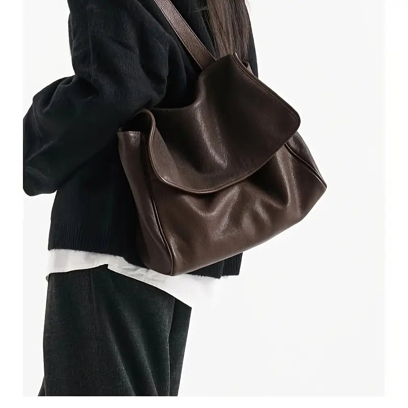 Borsa a mano in morbida pelle