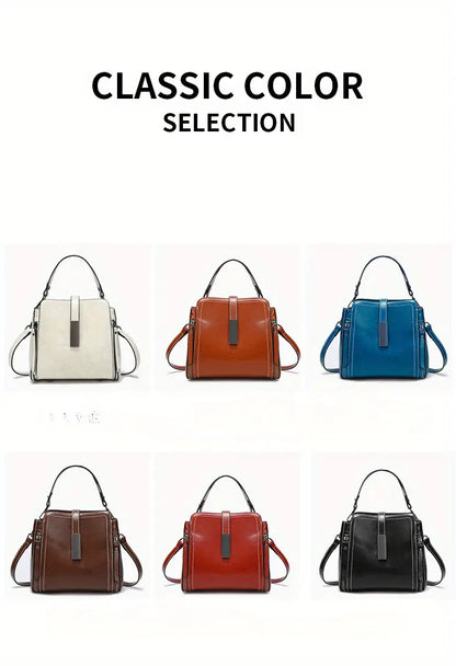 Borsa a tracolla retrò con tracolla regolabile